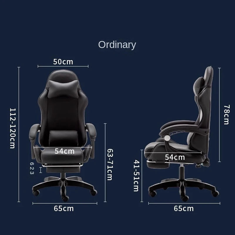 Red helium Star Gaming Chair Boys Home Office Computer Chair Ergonomic Chair Swivel Lift Adjustable Backrest Chaise Gaming