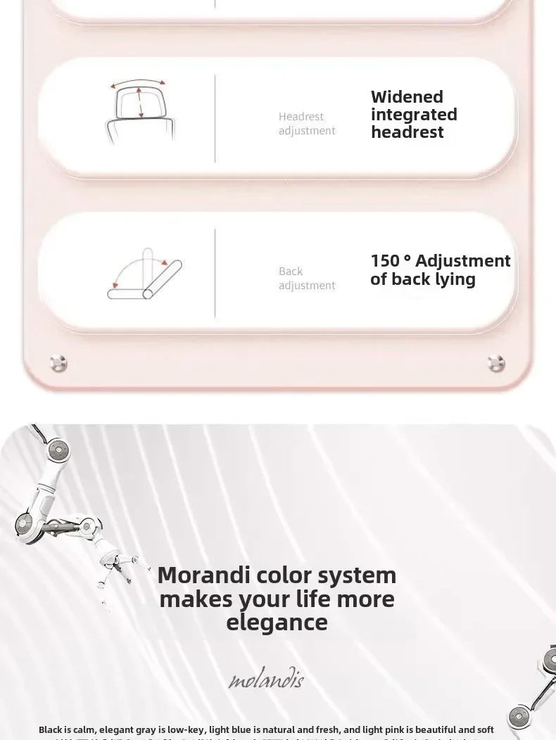 Computer Chair Home Office Chair Comfortable Sedentary Students Gaming Chairs Dormitory Chair Reclining Seat Ergonomic Ufficio