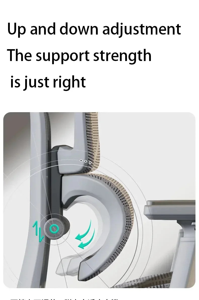 Electronic Gaming Computer Chair Adjustable Ergonomic Seat Back Support, Free Delivery Sedia Office Chair Wheelchair Furniture