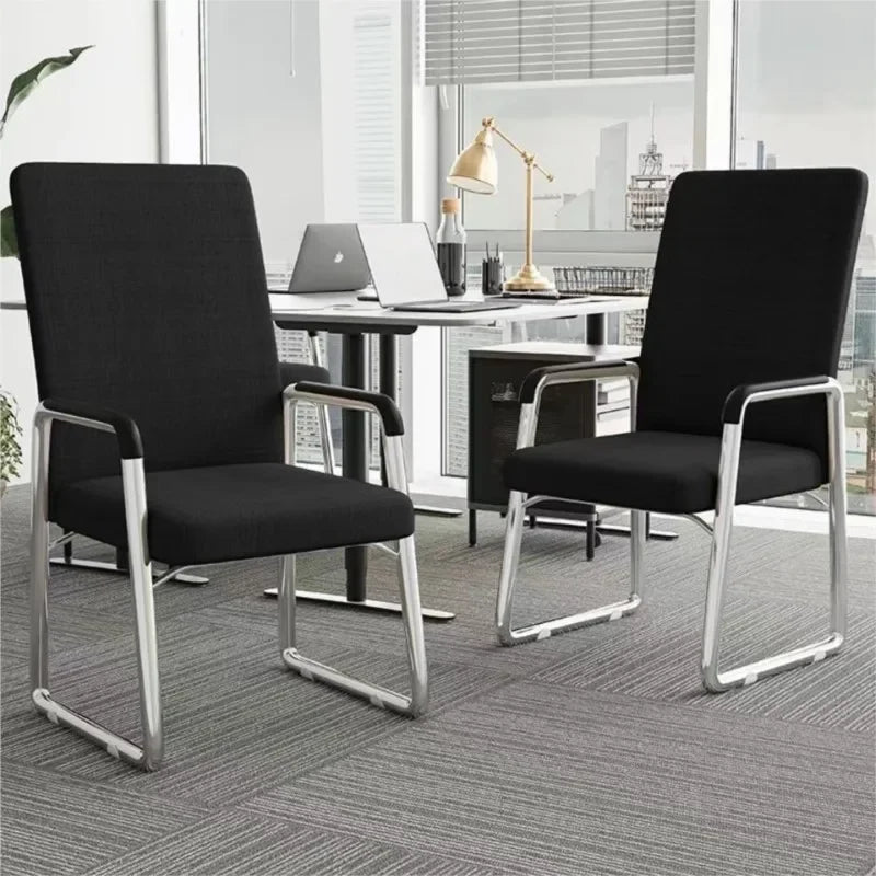 Office Chair Computer Chair, Comfortable Home Sitting Bow Chair,Student Dormitory Backrest Conference Staff Chair