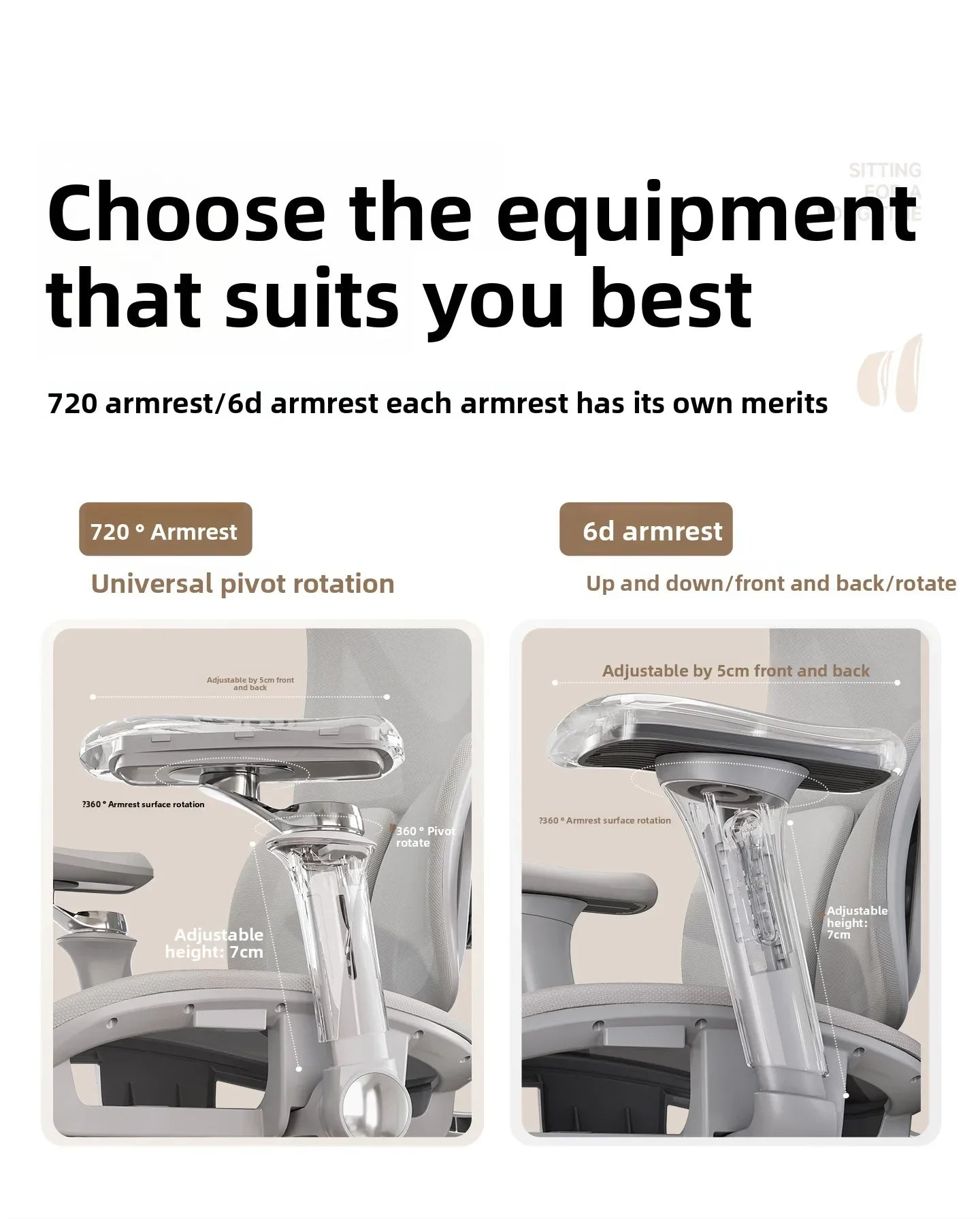 Ergonomic Chair for Long Sitting Comfort Office Computer Chair with Lumbar Support Gaming Chair for Home