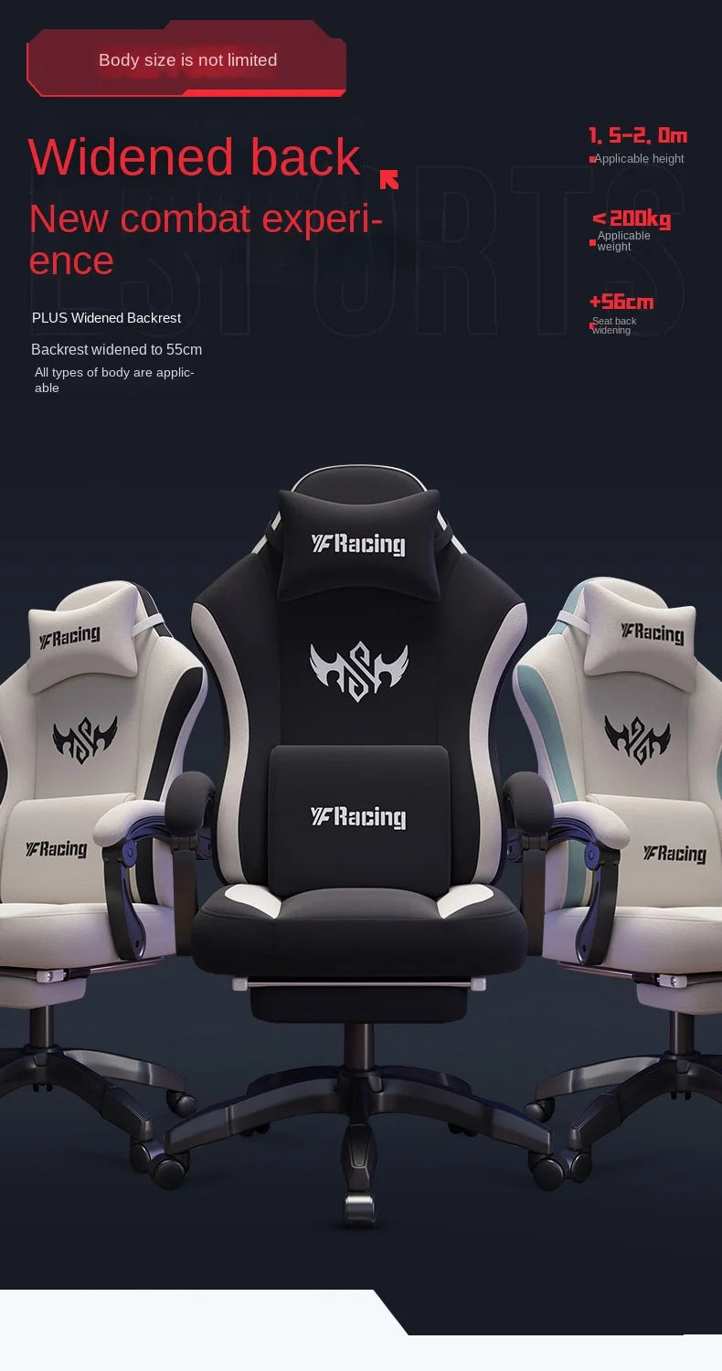 Olevo Wooden Gaming Chair Couch Computer Chair Comfortable Sedentary Reclining Office Chair Fotel Gamingowy Chaise De Bureaux