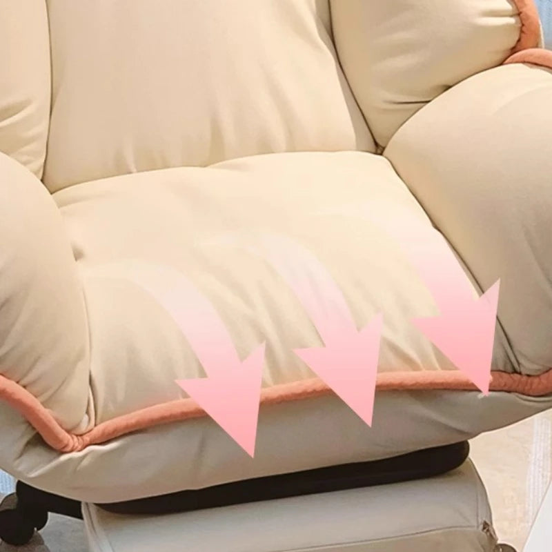 Modern bedroom office chair comfortable sedentary Can lie bedroom Ergonomic gaming chair Interior luxury sedie home furniture