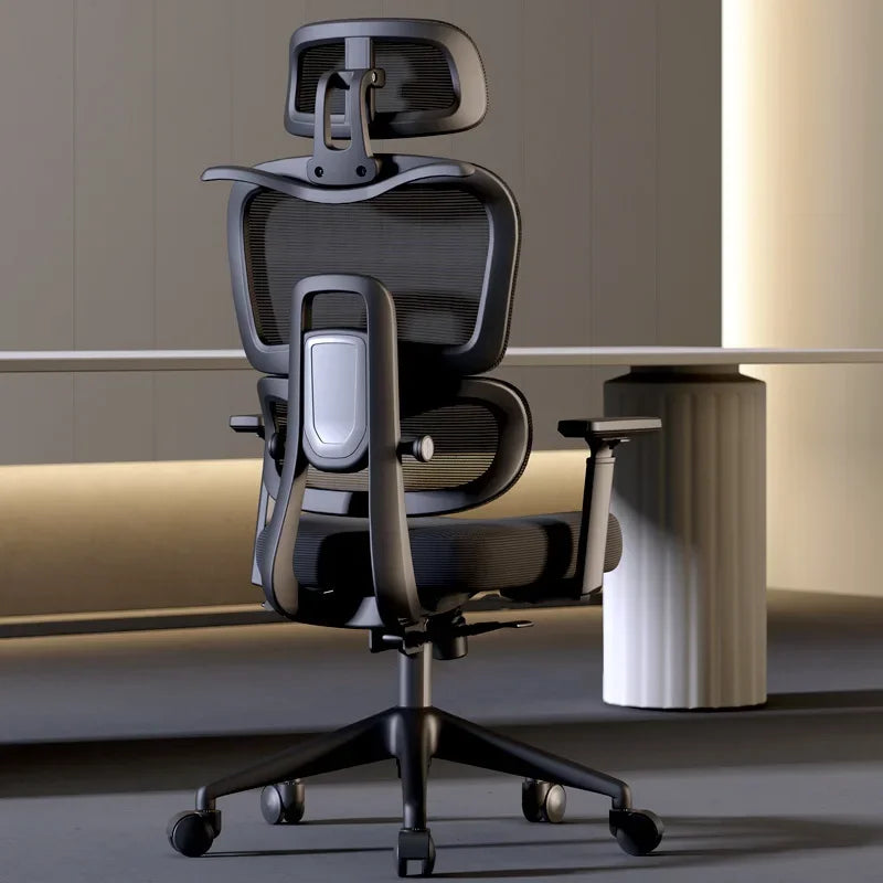 Ergonomic Office Chair Big and Tall Mesh Chair with Lumbar Support 3D armrest 215° Rotation Computer Chair for Work Gaming