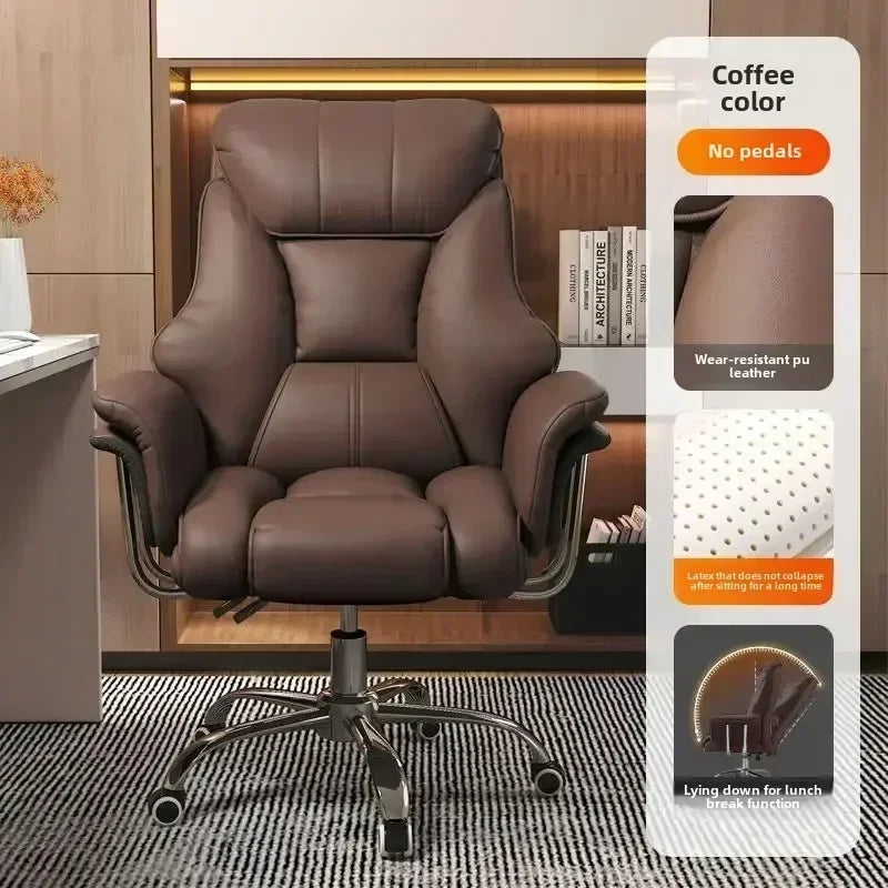 Gaming Office Chairs Home Office Computer Comfortable Sofa Study Room Can Lie Down and Rotate