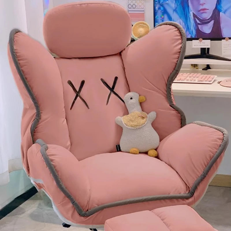 Modern bedroom office chair comfortable sedentary Can lie bedroom Ergonomic gaming chair Interior luxury sedie home furniture