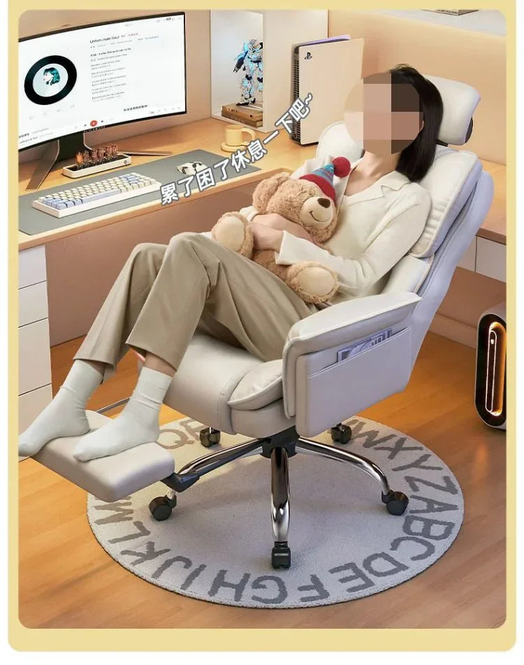 Swivel Wheel Computer Chair Adjustable Comfortable Ergonomic Office Chair Sedentary Not Tired Silla Gamer Office Furniture