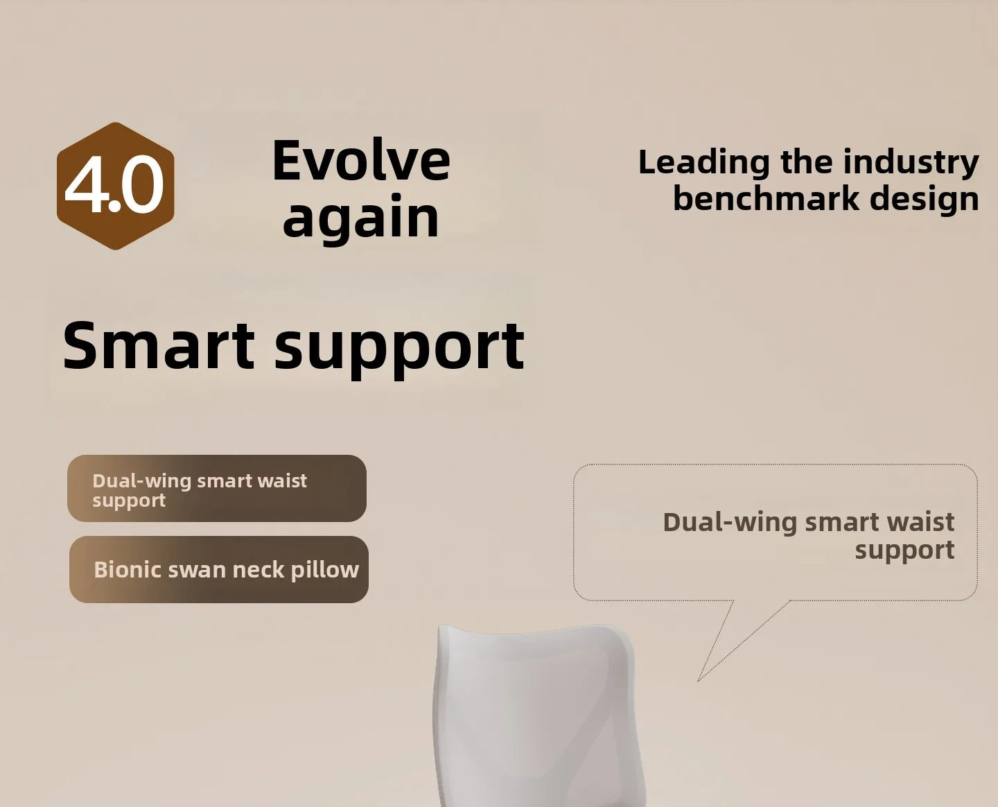 Ergonomic Chair for Long Sitting Comfort Office Computer Chair with Lumbar Support Gaming Chair for Home