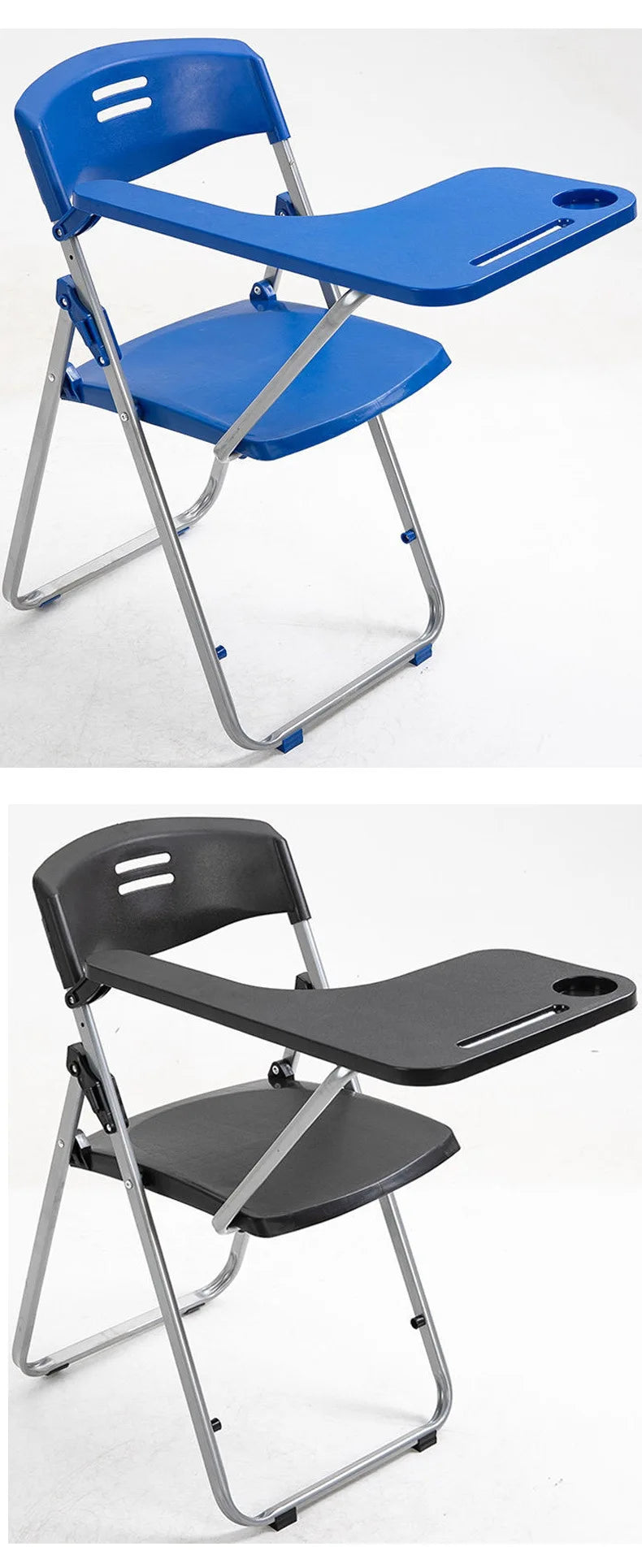 H2O Training Chair Meeting Learning Writing Chair Integrated Training Chair With Writing Board Folding Training Chair Hot New