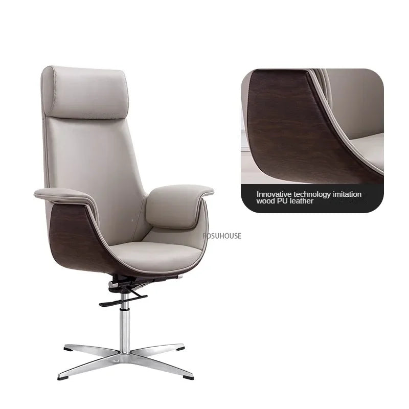 Modern Light Luxury Computer Chair Bedroom Comfortable Gaming Chair Lift Swivel Chairs Office Chairs Ergonomic Executive Chair