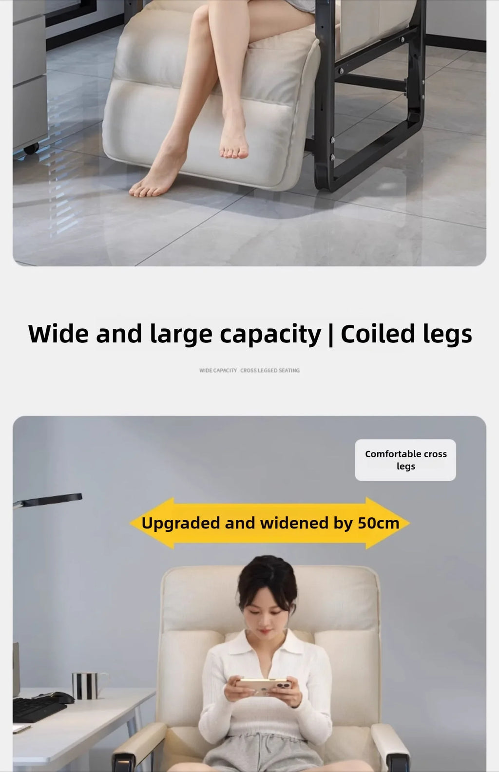 Reclining chair office lunch break folding chair computer chair can sit and lie down dual-purpose lazy sofa chair with backrest