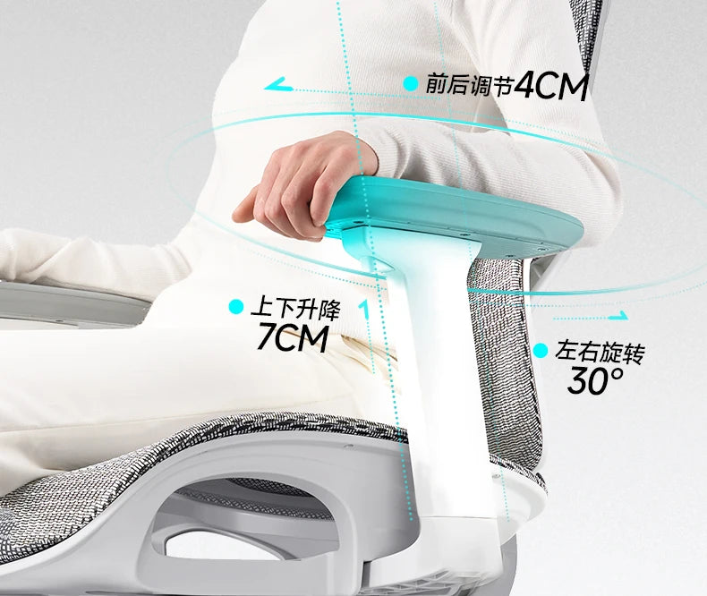 Chair Computer Chairs for Living Room Desk Footrest Adjustable Furniture White Gaming Chair Free Delivery Office Automation