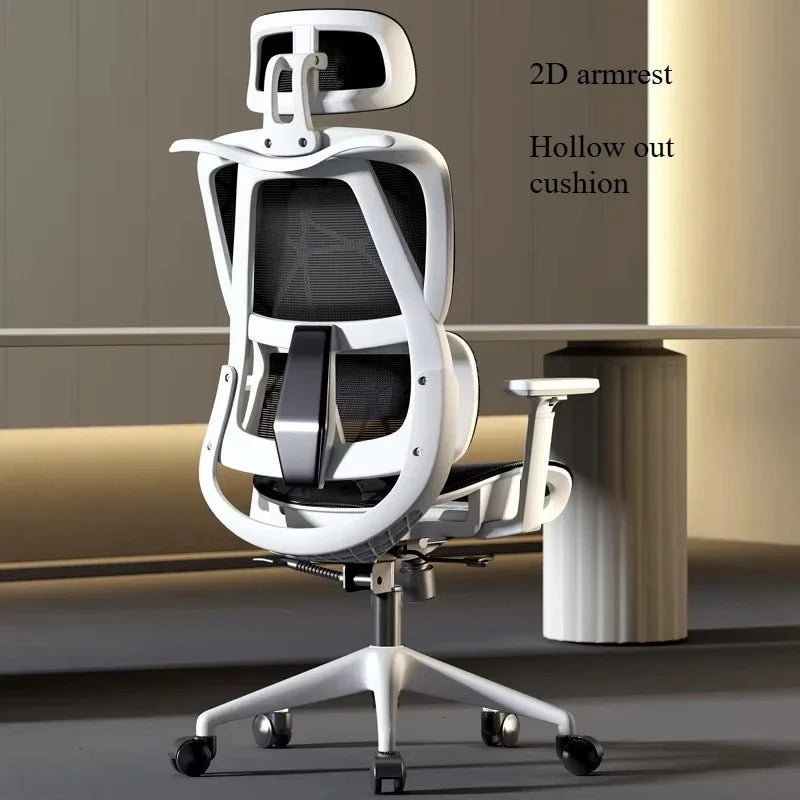 Ergonomic Office Chair Gaming Computer 3D Armchair Armrests Headrest Chair Lift High Back Sillas Gaming Foot Pedals Furniture