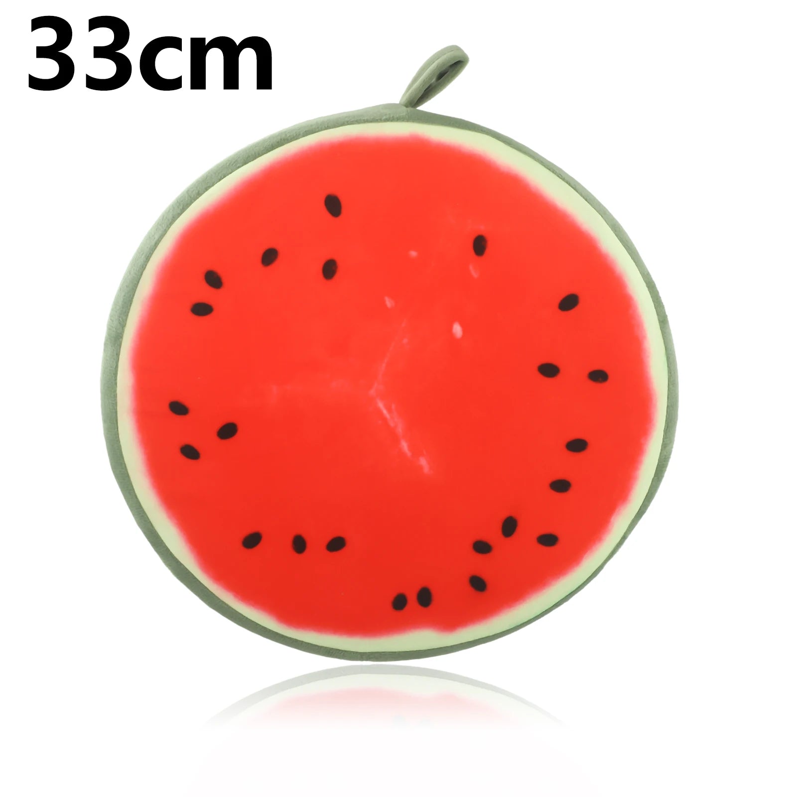 Cartoon Fruits Print Round Bar Chair Cushion Cover Anti-Slip Seat Cushion Slipcover Soft Stool Cushion Covers Slipcover