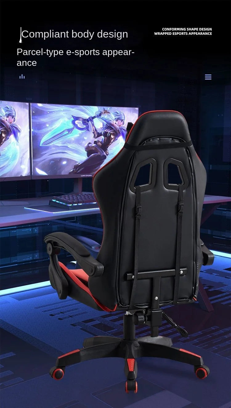 Warming E-sports Chair Office Computer Long Sitting Lounge Chair Dormitory Swivel Chair Playing Games Internet Cafe Anchor New