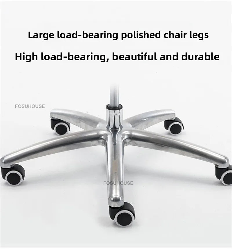 Comfortable Leather Back Boss Chair for Office Furniture Nordic Leisure Swivel Office Chairs Simple Student Computer Gamer Chair