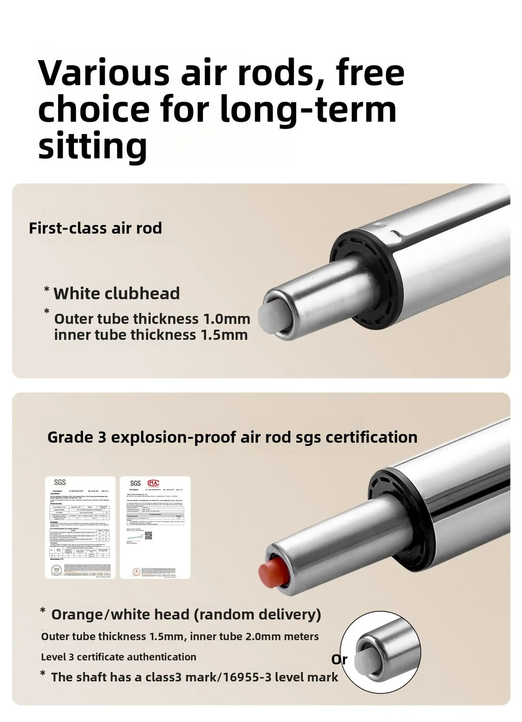 Ergonomic Chair for Long Sitting Comfort Office Computer Chair with Lumbar Support Gaming Chair for Home