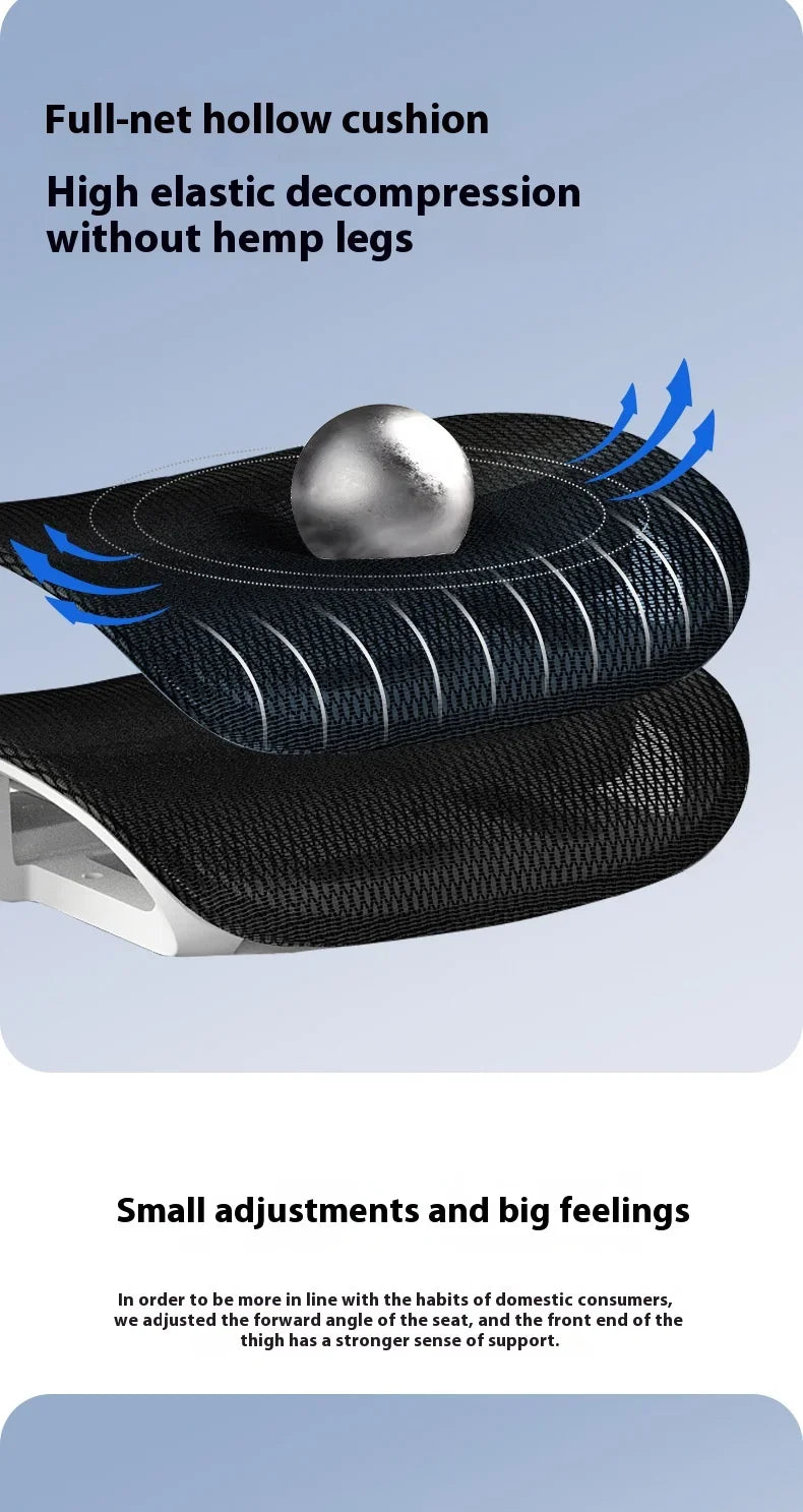 Ergonomic Chair Dresser Back Support Computer Gaming Chairs Wheels Massage Foot Rest Adjustable Sedia Da Ufficio Furniture