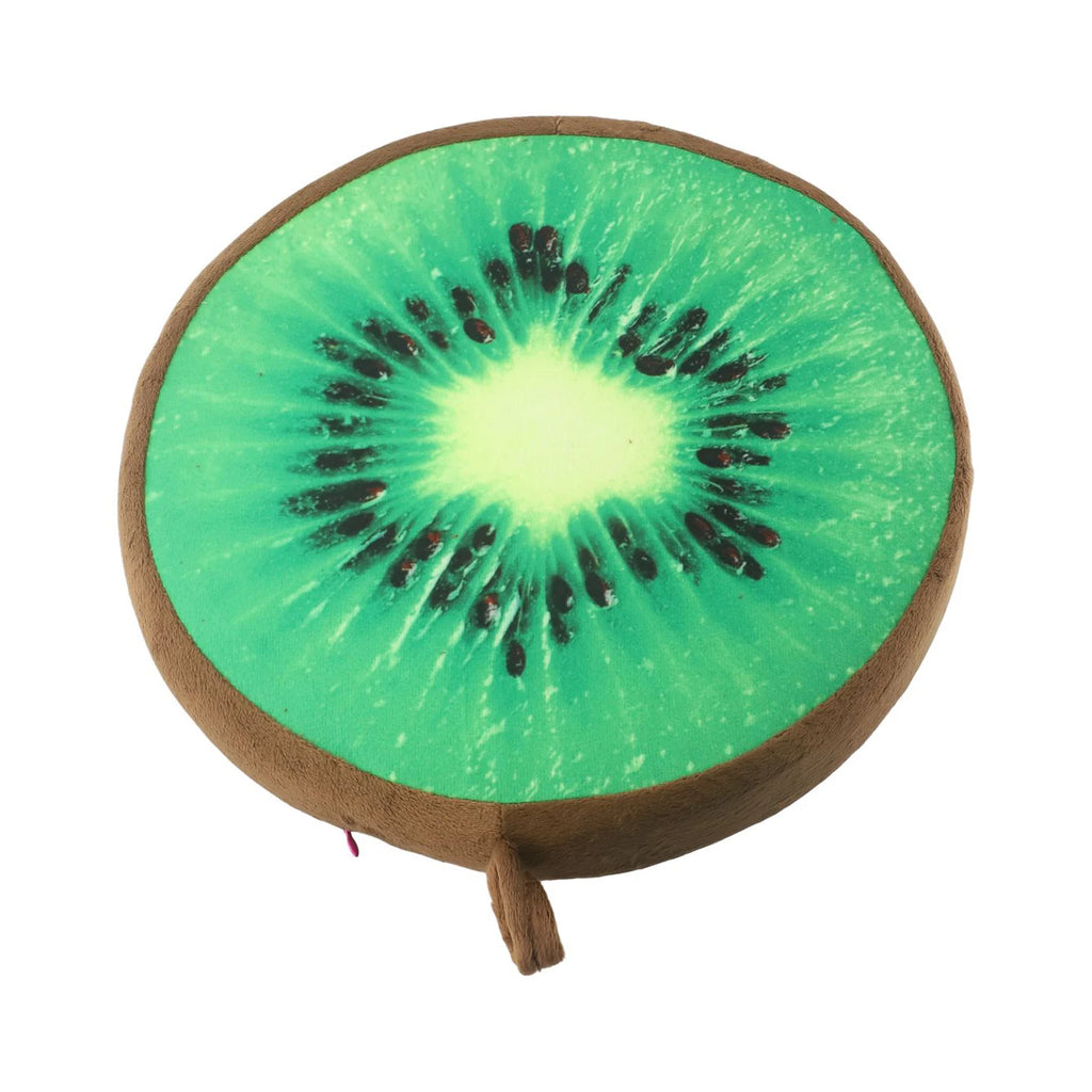 Cartoon Fruits Print Round Bar Chair Cushion Cover Anti-Slip Seat Cushion Slipcover Soft Stool Cushion Covers Slipcover