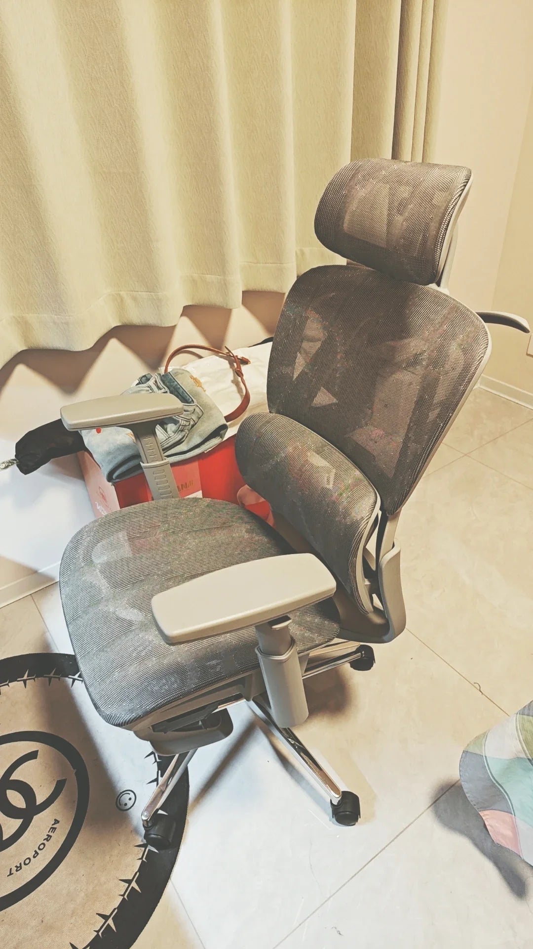 Ergonomic Office Chair Gaming Computer 3D Armchair Armrests Headrest Chair Lift High Back Sillas Gaming Foot Pedals Furniture