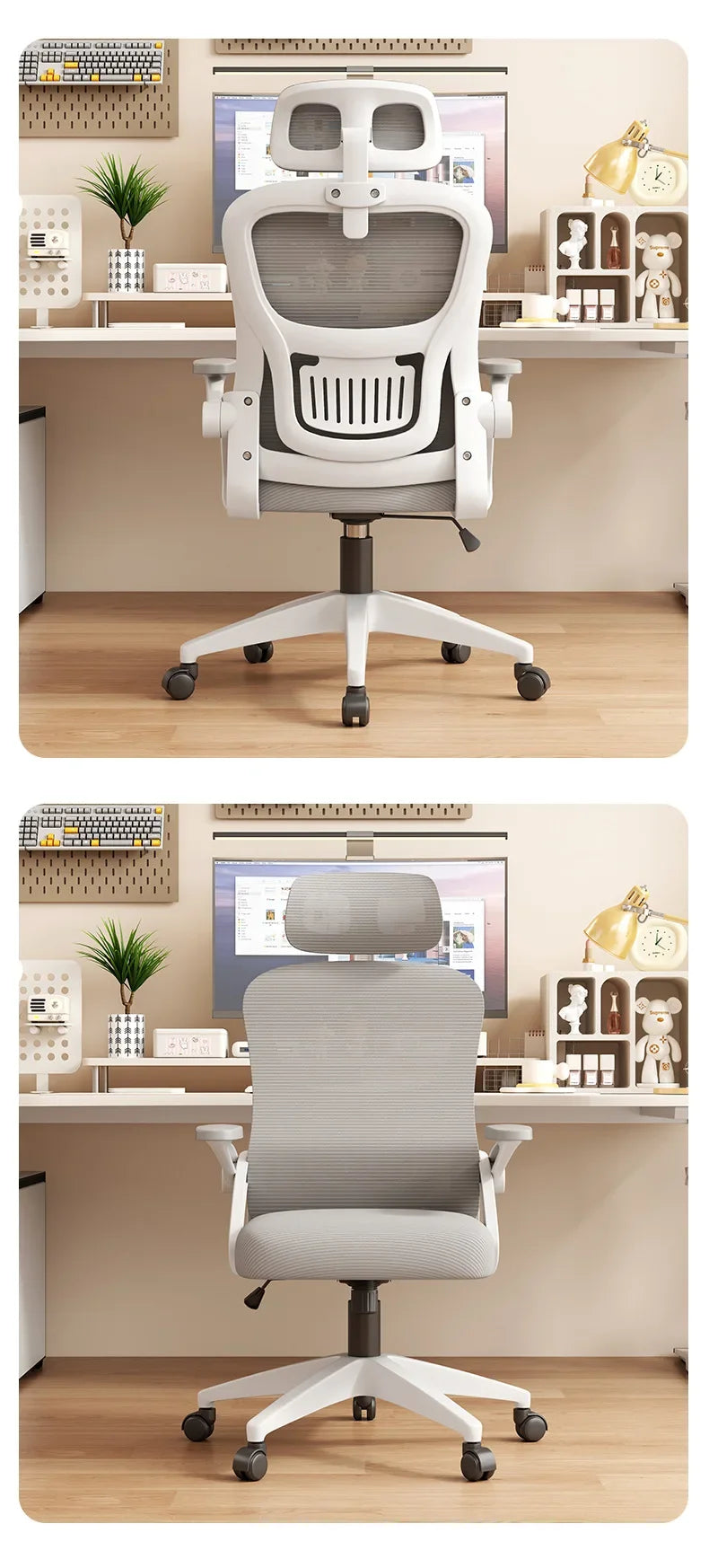 Ergonomic Chair Office Chair Sedentary Not Tired Lifting and Lowering Adjustable Bureaustoel Household and Office Supplies
