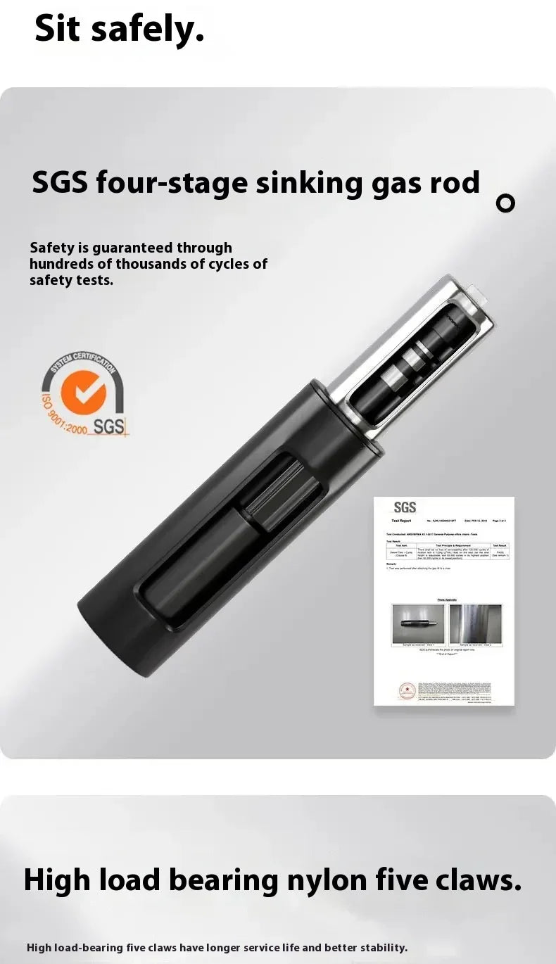 Ergonomic Office Chair Gaming Computer 3D Armchair Armrests Headrest Chair Lift High Back Sillas Gaming Foot Pedals Furniture