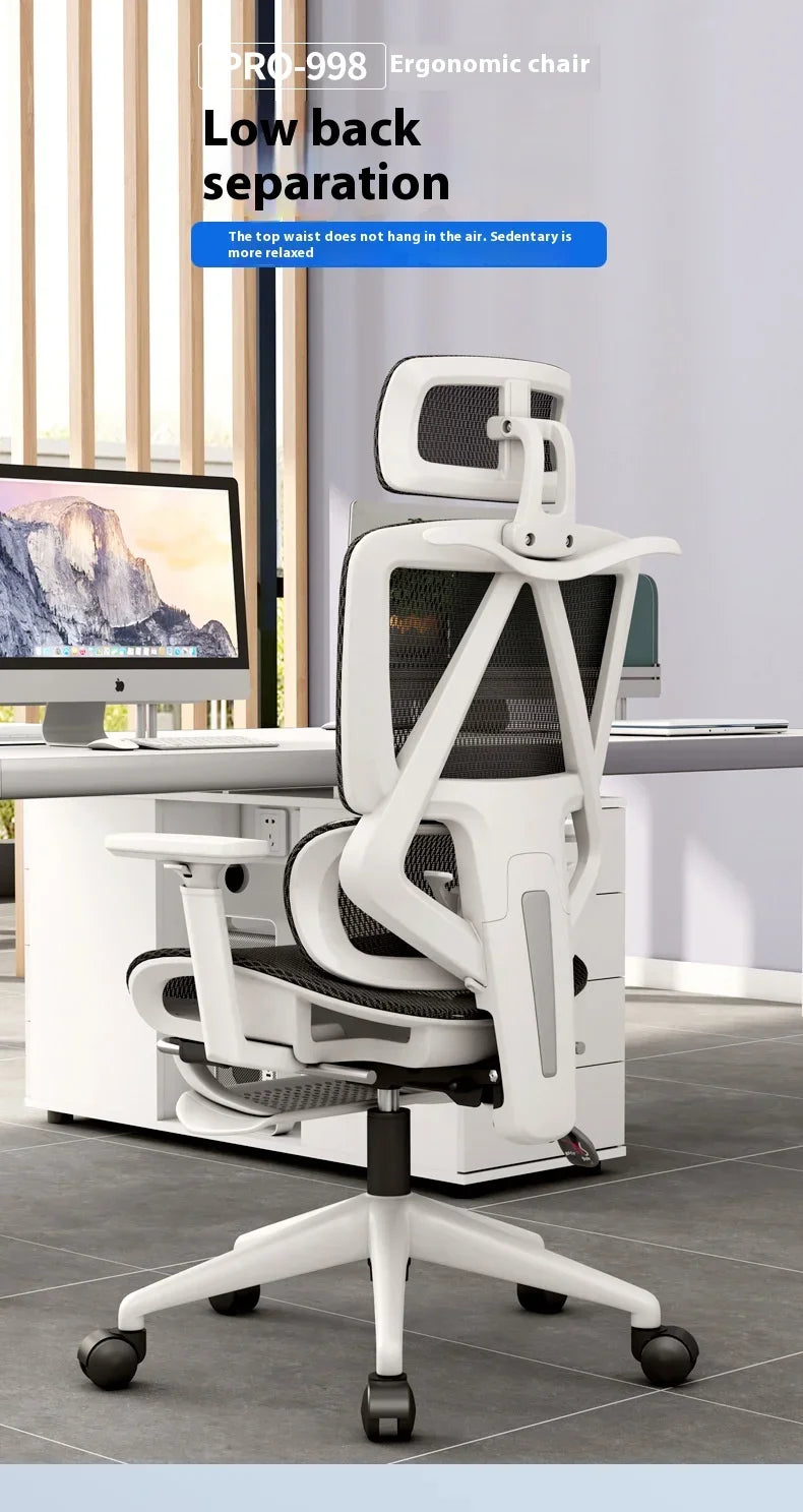 Ergonomic Chair Dresser Back Support Computer Gaming Chairs Wheels Massage Foot Rest Adjustable Sedia Da Ufficio Furniture