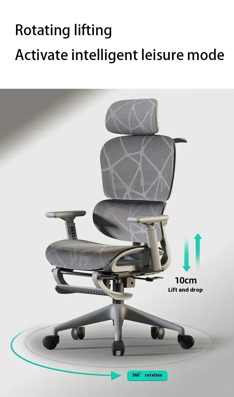 Electronic Gaming Computer Chair Adjustable Ergonomic Seat Back Support, Free Delivery Sedia Office Chair Wheelchair Furniture