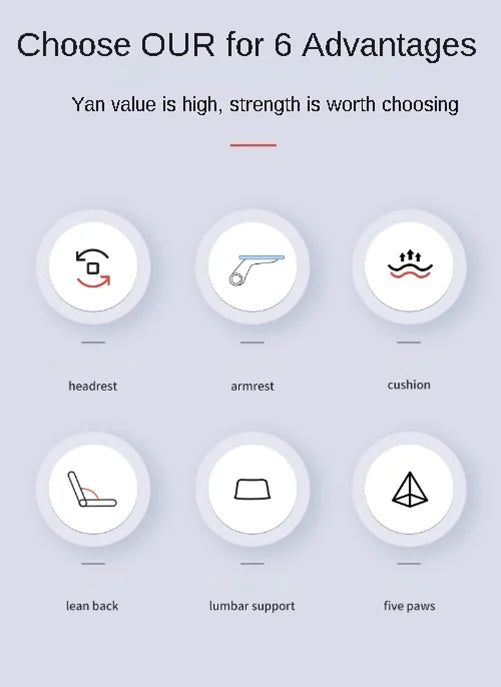 Computer Chair Home Comfortable Sedentary Staff Chair Swivel Chair E-Sports Chair Dormitory Seat Lifting Office Chair