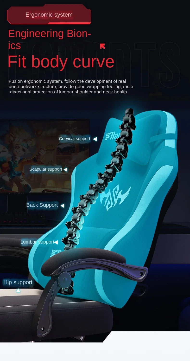 Olevo Wooden Gaming Chair Couch Computer Chair Comfortable Sedentary Reclining Office Chair Fotel Gamingowy Chaise De Bureaux