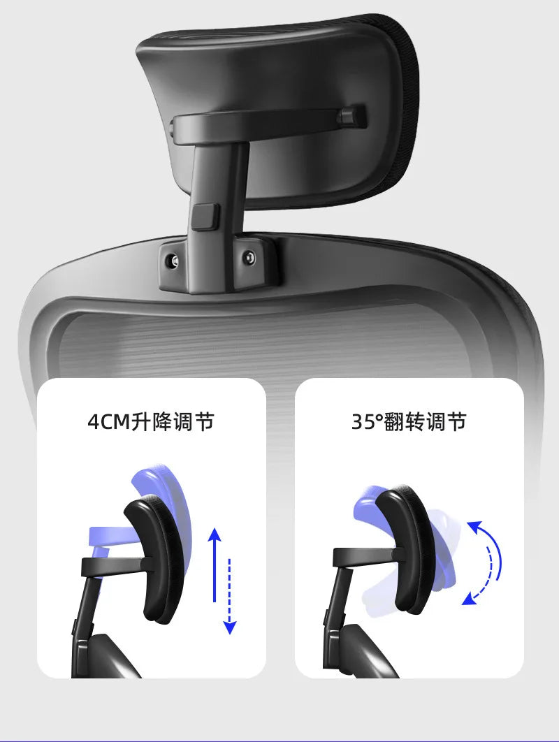 Ergonomic Office Chairs 3D Adjustable Armrests Living Room Office Chair Gaming Chairs Cheap Silla De Oficina Armchair Furniture