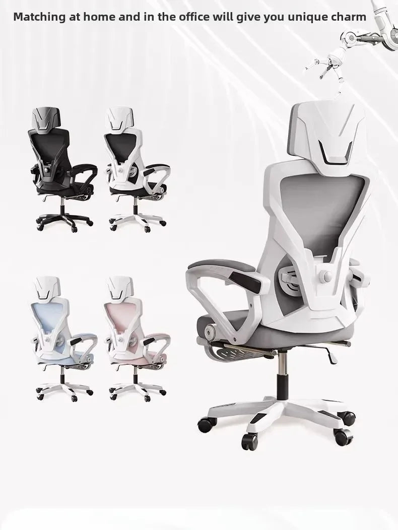 Computer Chair Home Office Chair Comfortable Sedentary Students Gaming Chairs Dormitory Chair Reclining Seat Ergonomic Ufficio