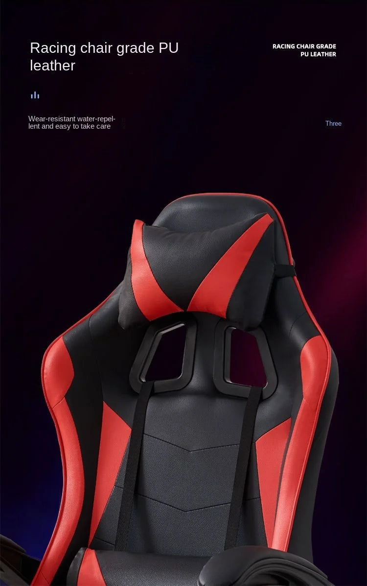 Warming E-sports Chair Office Computer Long Sitting Lounge Chair Dormitory Swivel Chair Playing Games Internet Cafe Anchor New