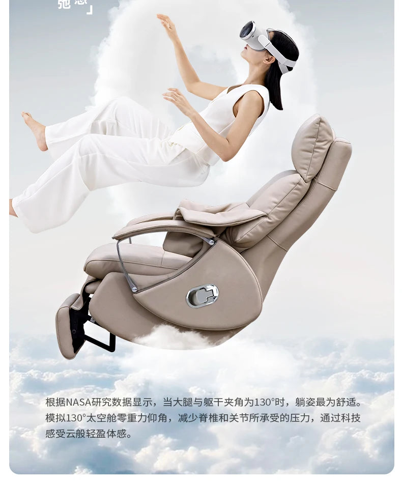 Leather Modern Office Chairs Makeup Boss Recliner Massage Computer Chair Autofull Ergonomic Silla Oficina School Furniture