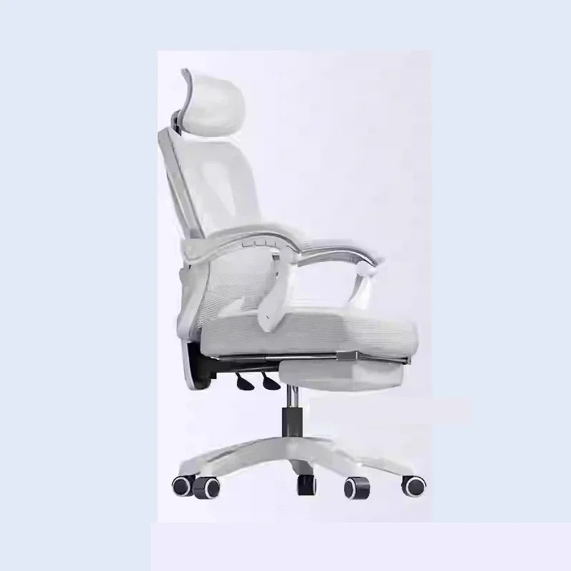 Ergonomic Office Chair Adjustable Mesh Headrest Backrest Relaxing Cushion Chaise Furniture Plaza Aliexpress Spain Boss Chair