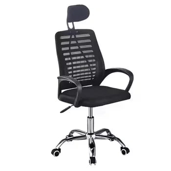 Modern Style Ergonomic Computer Chair Foldable Mesh for Space Saving for Small Home Office Apartments Revolving Leather Foam