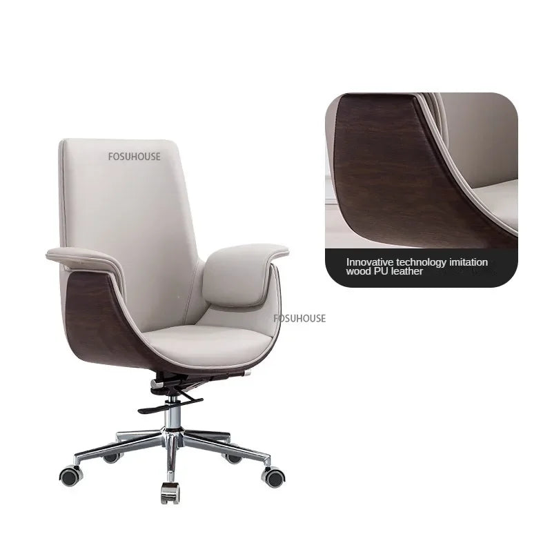 Modern Light Luxury Computer Chair Bedroom Comfortable Gaming Chair Lift Swivel Chairs Office Chairs Ergonomic Executive Chair