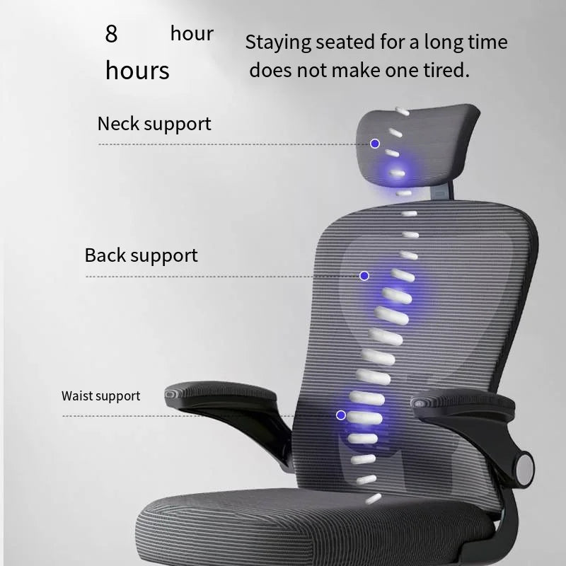 Ergonomic Office Chairs 3D Adjustable Armrests Living Room Office Chair Gaming Chairs Cheap Silla De Oficina Armchair Furniture