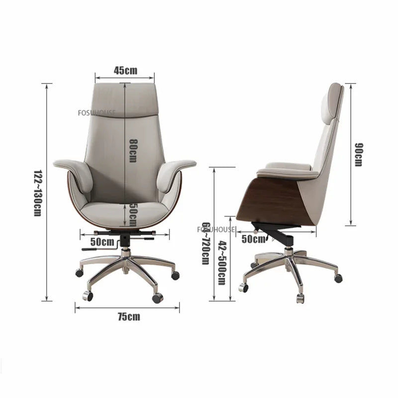 Modern Light Luxury Computer Chair Bedroom Comfortable Gaming Chair Lift Swivel Chairs Office Chairs Ergonomic Executive Chair