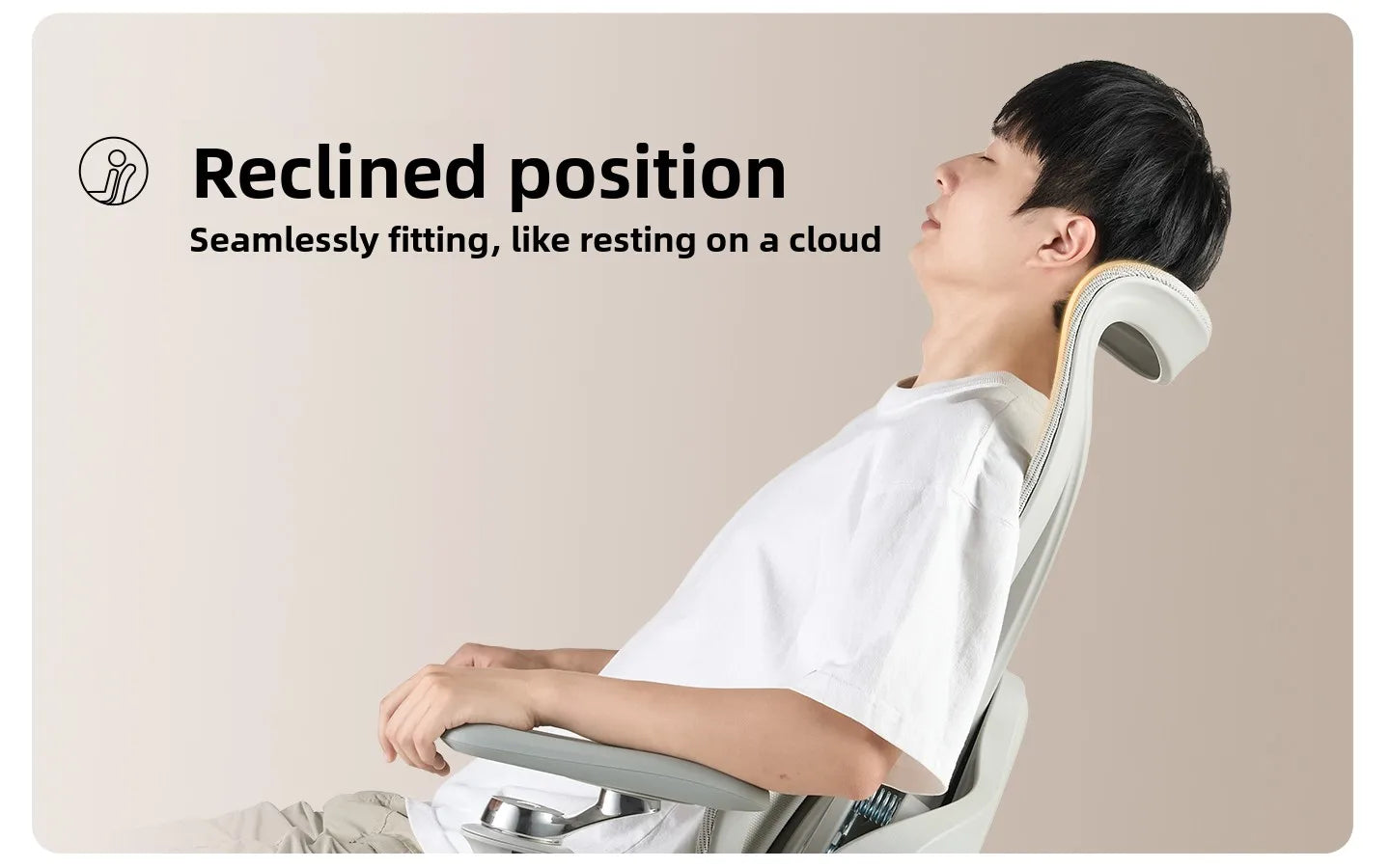 Ergonomic Chair for Long Sitting Comfort Office Computer Chair with Lumbar Support Gaming Chair for Home