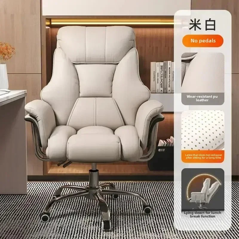 Gaming Office Chairs Home Office Computer Comfortable Sofa Study Room Can Lie Down and Rotate