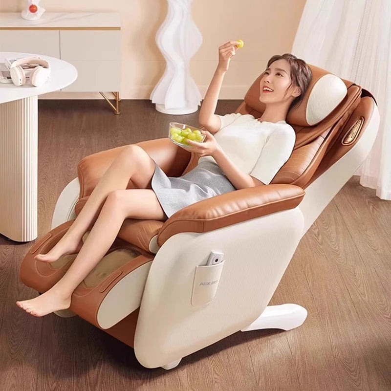 Designer Lounge Living Room Chairs Comfortable Modern Ergonomic Leather Living Room Chairs Nordic Sofa Poltrona Home Furniture