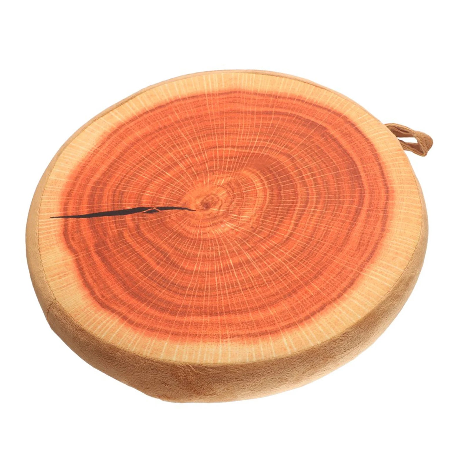 Cartoon Fruits Print Round Bar Chair Cushion Cover Anti-Slip Seat Cushion Slipcover Soft Stool Cushion Covers Slipcover