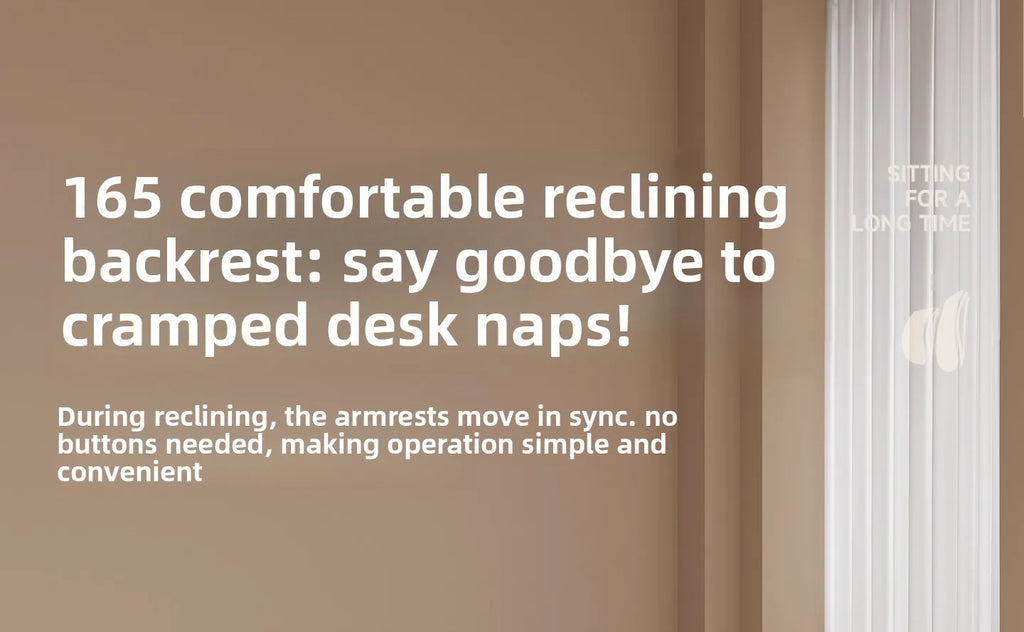 Ergonomic Chair for Long Sitting Comfort Office Computer Chair with Lumbar Support Gaming Chair for Home