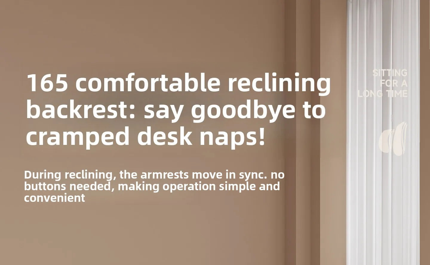 Ergonomic Chair for Long Sitting Comfort Office Computer Chair with Lumbar Support Gaming Chair for Home