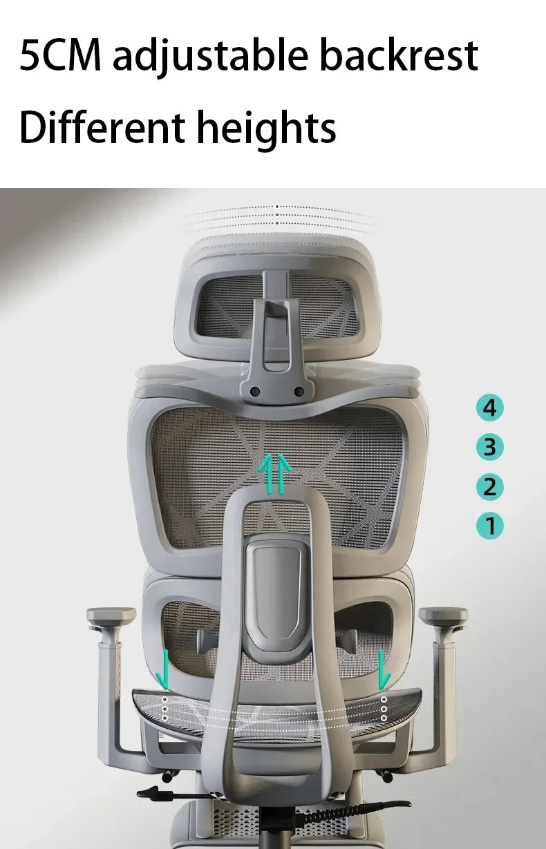 Electronic Gaming Computer Chair Adjustable Ergonomic Seat Back Support, Free Delivery Sedia Office Chair Wheelchair Furniture