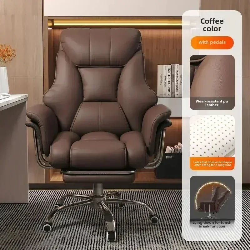 Gaming Office Chairs Home Office Computer Comfortable Sofa Study Room Can Lie Down and Rotate