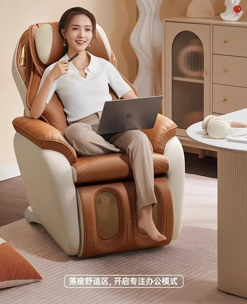 Designer Lounge Living Room Chairs Comfortable Modern Ergonomic Leather Living Room Chairs Nordic Sofa Poltrona Home Furniture