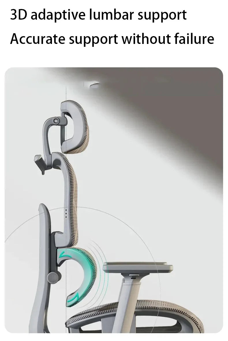 Electronic Gaming Computer Chair Adjustable Ergonomic Seat Back Support, Free Delivery Sedia Office Chair Wheelchair Furniture