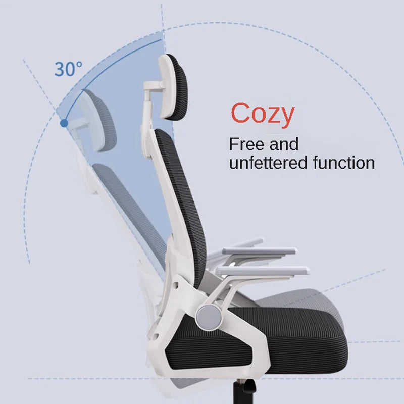 Computer Chair Home Comfortable Sedentary Staff Chair Swivel Chair E-Sports Chair Dormitory Seat Lifting Office Chair